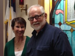 Ecumen CEO Kathryn Roberts and Roger Bock