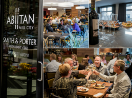 residents dining at Abiitan Mill City's Smith & Porter restaurant