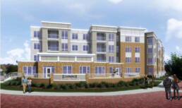 A rendering of Ecumen’s Zvago at Central Village seniorhousing co-op in Apple Valley, Minnesota.