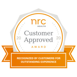 NRC Health Customer Approved award badge 2020