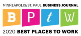 Minneapolis/St. Paul Business Journal - 2020 Best Places to Work logo