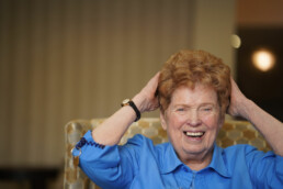 Senior Residents, Senior living, Senior Housing, Aging gracefully, senior woman with red hair, senior woman smiling