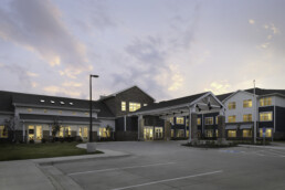 CedarStone Senior Living - exterior photo at dusk